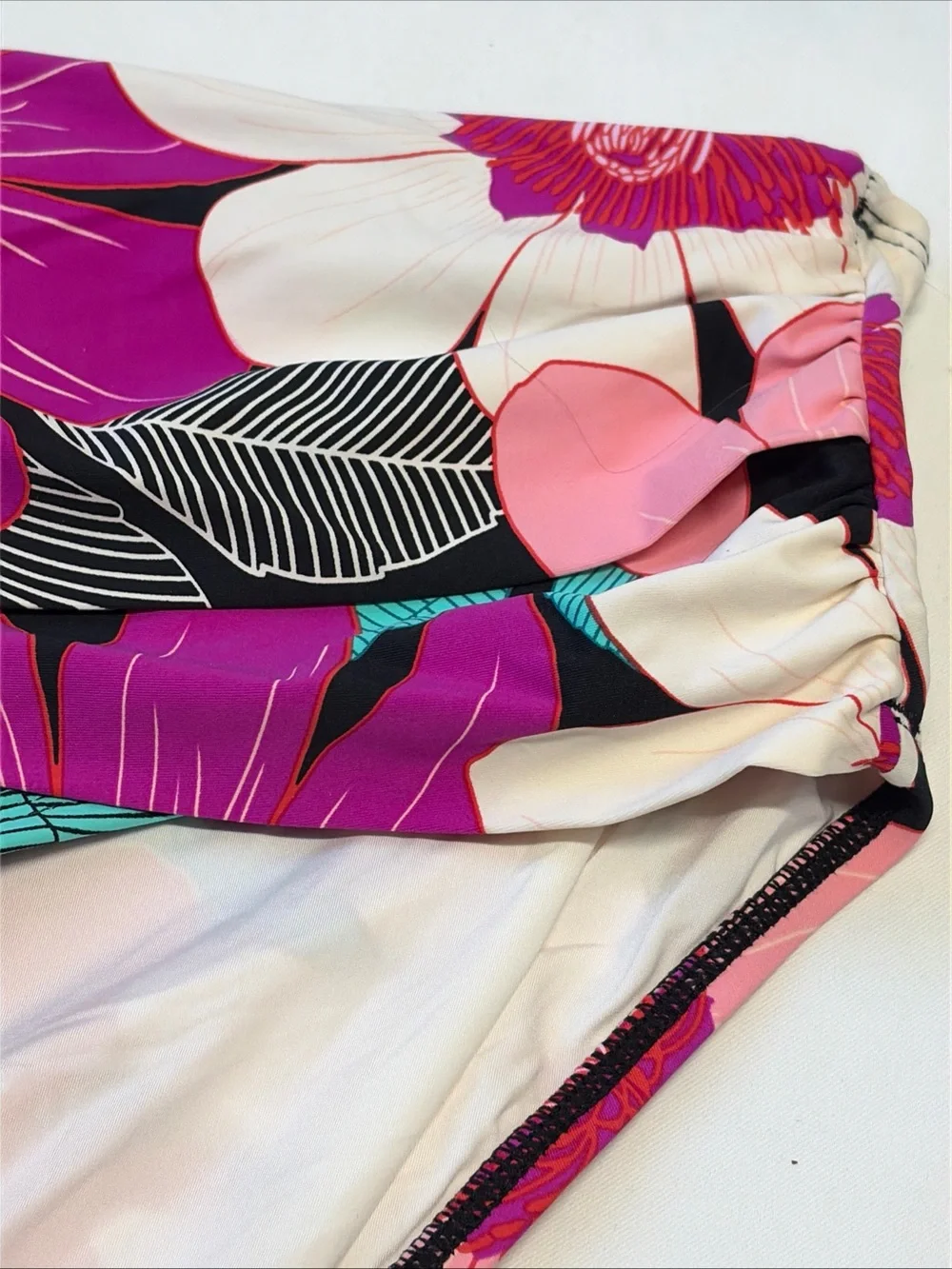 La Blanca Women’s 18W Tummy Control Multicolor Tropical Swimsuit Bottoms $68